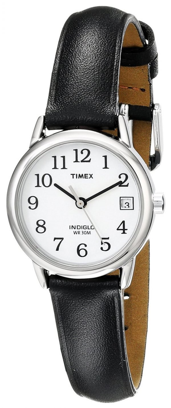 Timex Easy Reader T2h331 Kello Valkoinen / Nahka