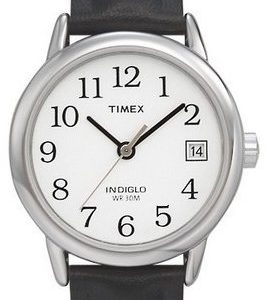 Timex Easy Reader T2h331d7 Kello Valkoinen / Nahka