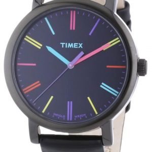 Timex Easy Reader T2n790d7 Kello Musta / Nahka