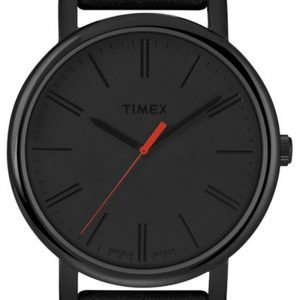 Timex Easy Reader T2n794 Kello Musta / Nahka