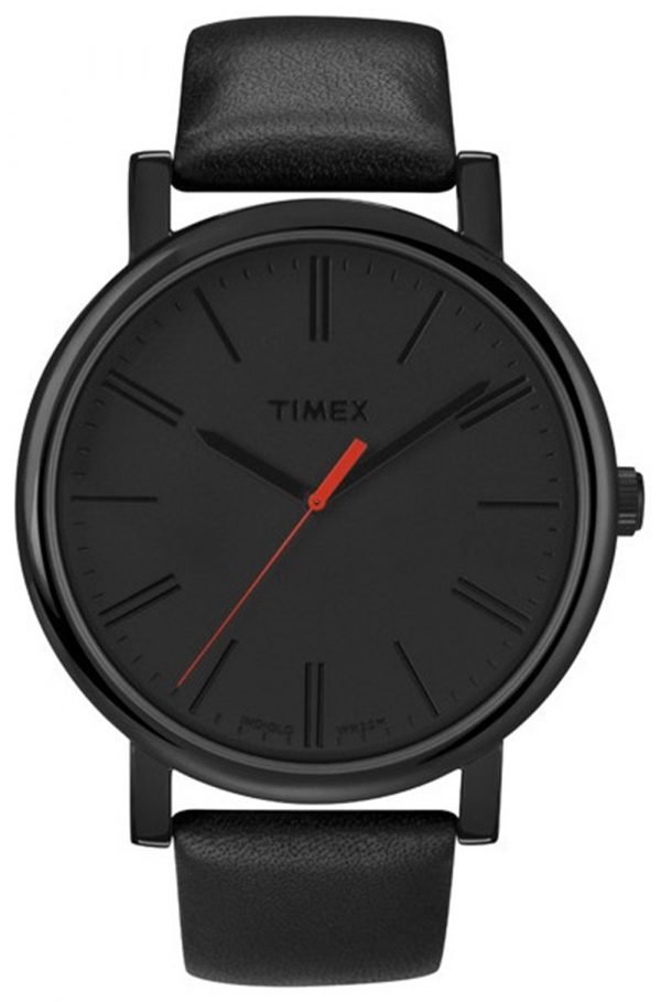 Timex Easy Reader T2n794 Kello Musta / Nahka