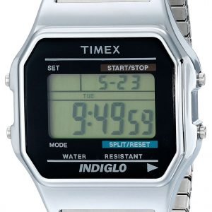 Timex Easy Reader T78587d7 Kello Lcd / Teräs