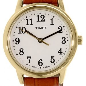 Timex Easy Reader Tw2p68800 Kello Valkoinen / Nahka