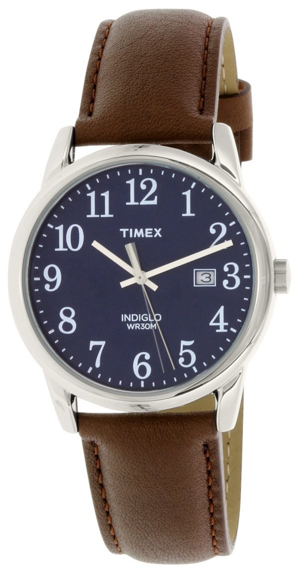 Timex Easy Reader Tw2p75900 Kello Sininen / Nahka