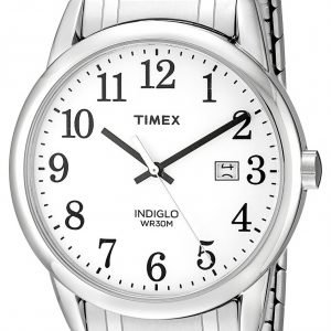 Timex Easy Reader Tw2p81300 Kello Valkoinen / Teräs