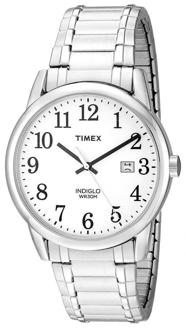 Timex Easy Reader Tw2p81300 Kello Valkoinen / Teräs