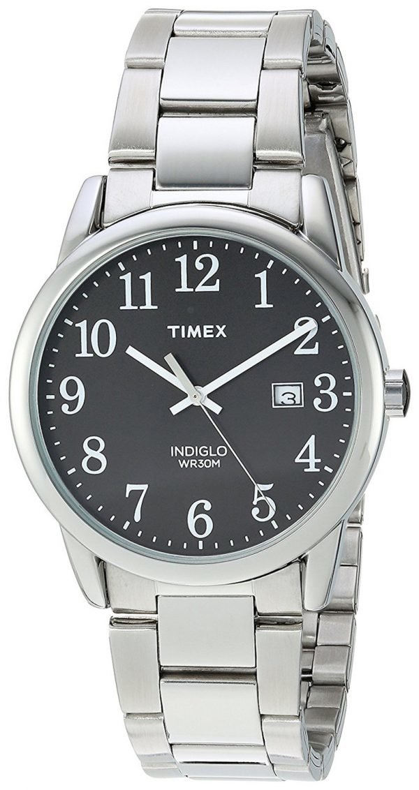 Timex Easy Reader Tw2r23400 Kello Musta / Teräs