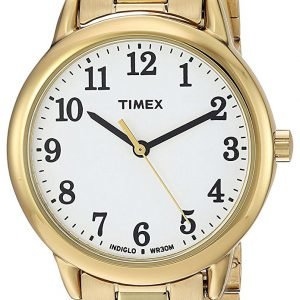 Timex Easy Reader Tw2r23800 Kello Valkoinen / Kullansävytetty