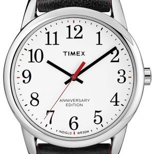 Timex Easy Reader Tw2r40000 Kello Valkoinen / Nahka