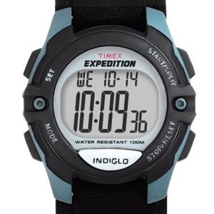 Timex Expedition T41091 Kello Lcd / Tekstiili