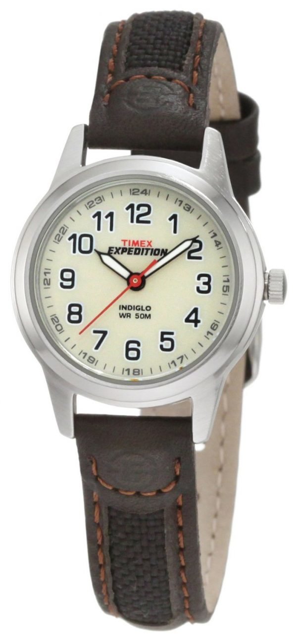 Timex Expedition T41181su Kello Valkoinen / Tekstiili