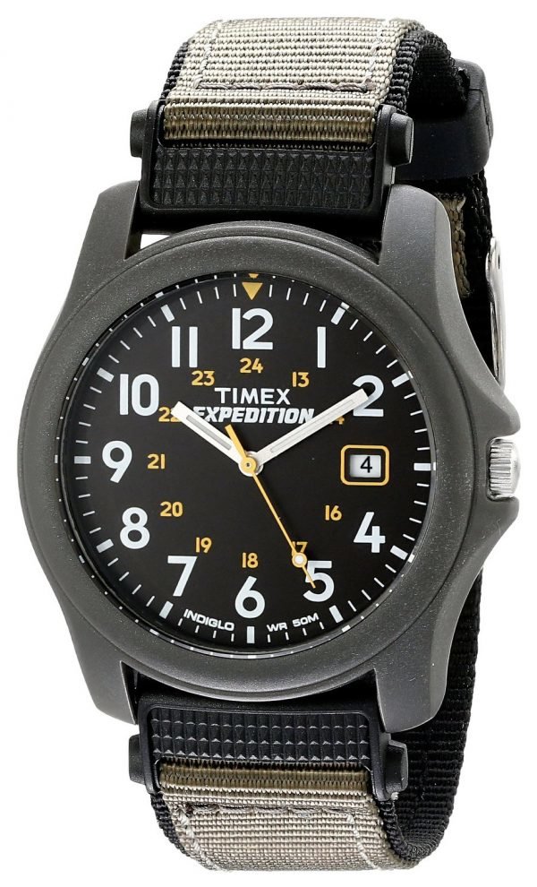 Timex Expedition T425714e Kello Musta / Tekstiili