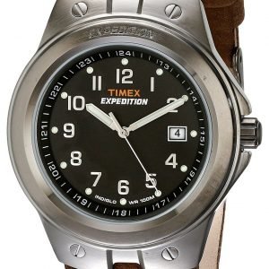 Timex Expedition T49631 Kello Musta / Nahka