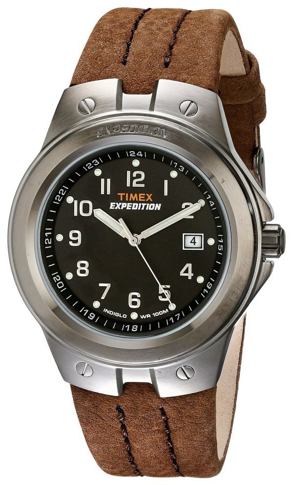 Timex Expedition T49631 Kello Musta / Nahka