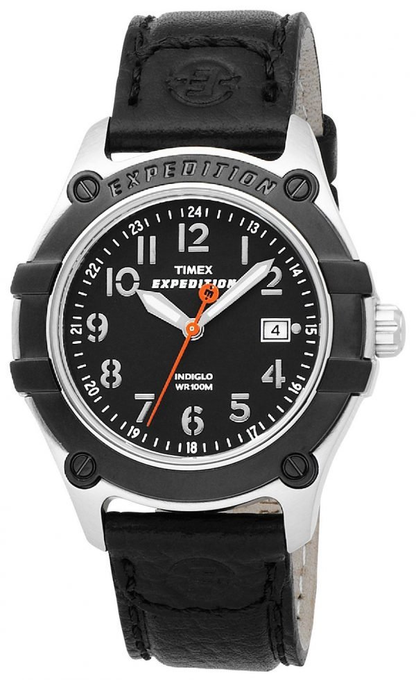 Timex Expedition T49806 Kello Musta / Nahka