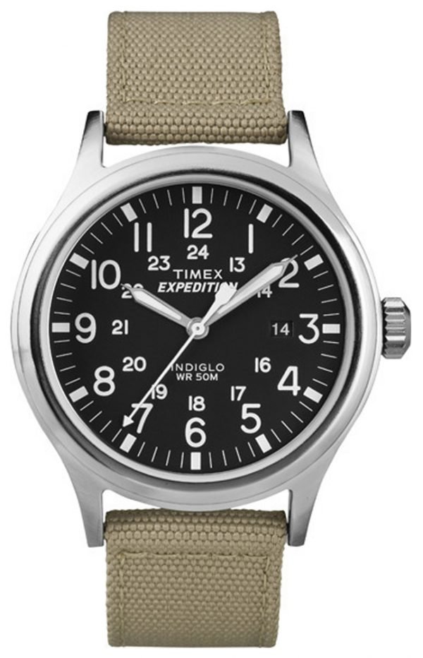 Timex Expedition T49962 Kello Musta / Tekstiili