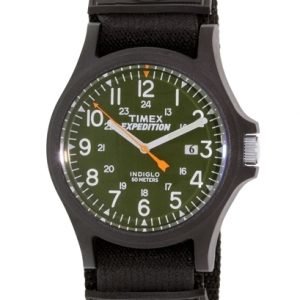 Timex Expedition Tw4b00100 Kello Vihreä / Nahka