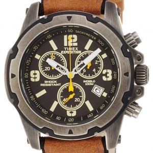 Timex Expedition Tw4b01500 Kello Musta / Nahka