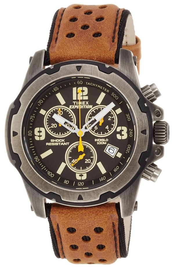 Timex Expedition Tw4b01500 Kello Musta / Nahka