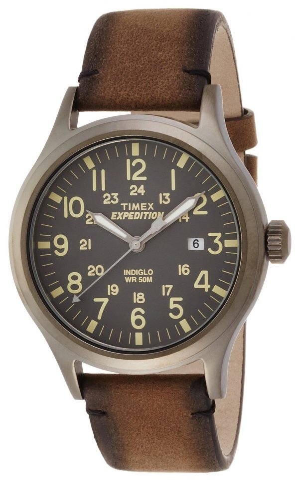 Timex Expedition Tw4b01700 Kello Harmaa / Nahka