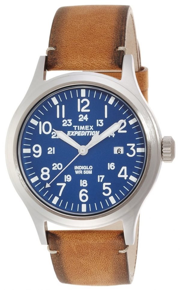 Timex Expedition Tw4b01800 Kello Sininen / Nahka