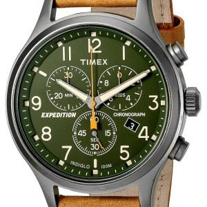 Timex Expedition Tw4b04400 Kello Vihreä / Nahka