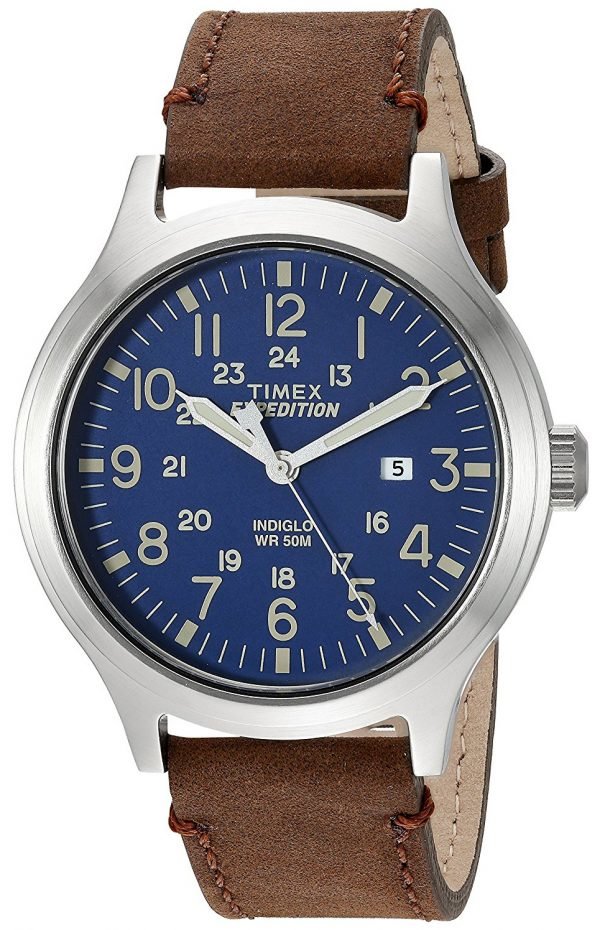 Timex Expedition Tw4b06400 Kello Sininen / Nahka