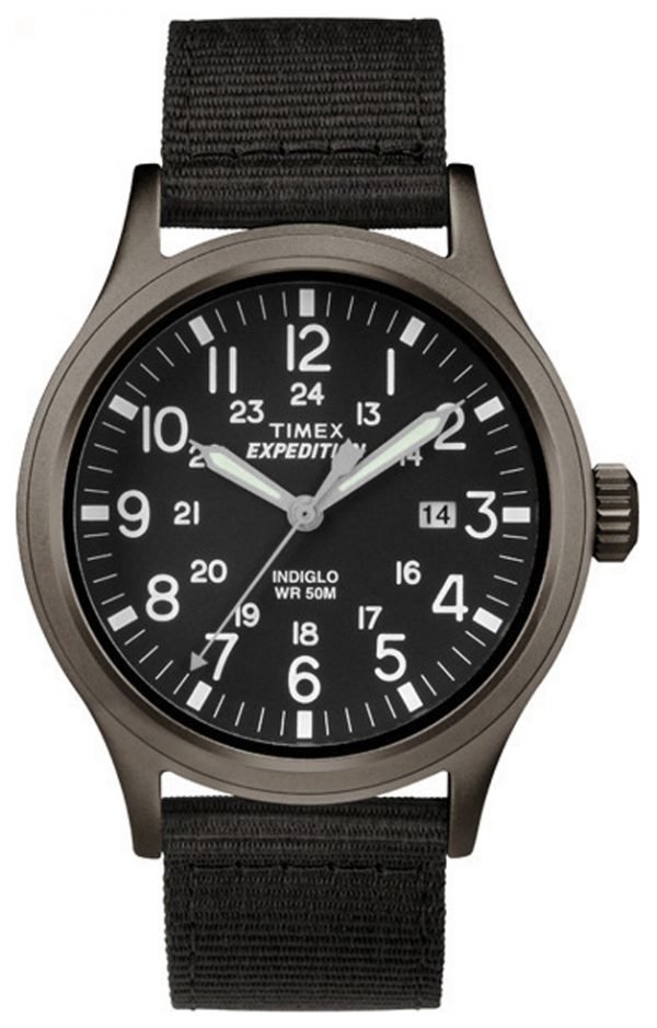 Timex Expedition Tw4b06900 Kello Musta / Nahka