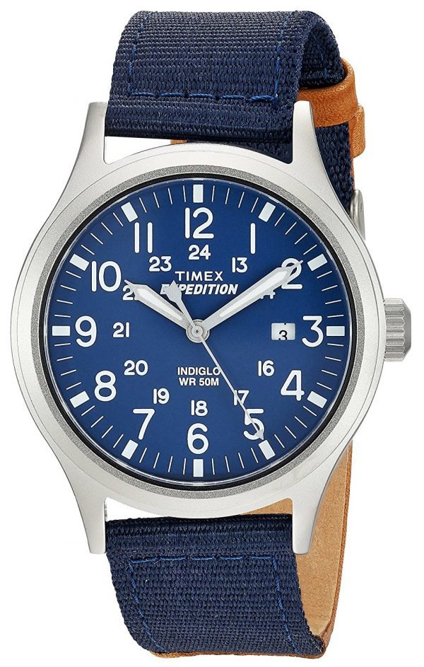 Timex Expedition Tw4b07000 Kello Sininen / Nahka