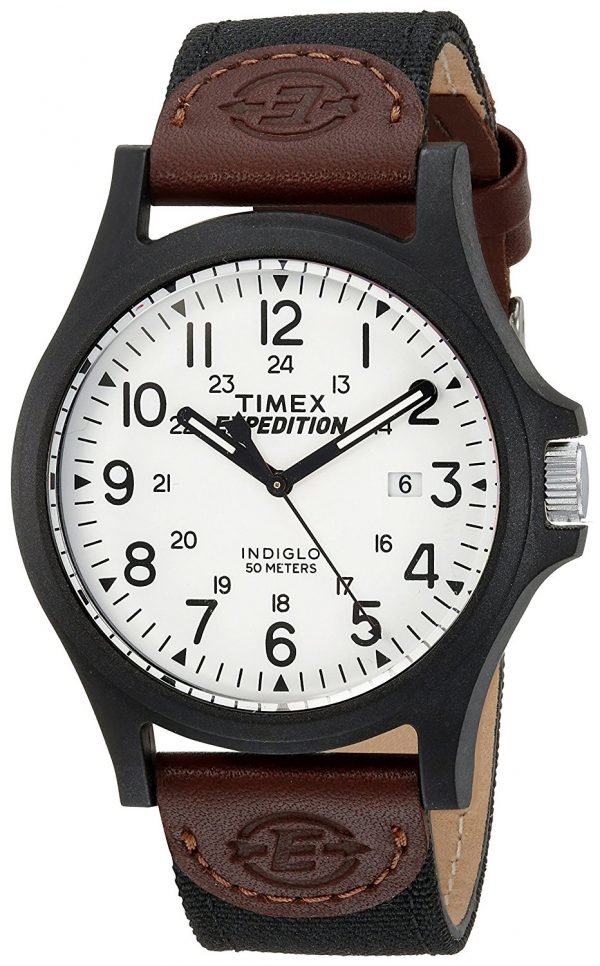 Timex Expedition Tw4b08200 Kello Valkoinen / Tekstiili