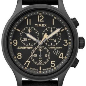 Timex Expedition Tw4b09100 Kello Musta / Nahka