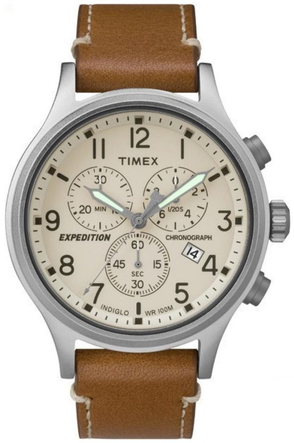 Timex Expedition Tw4b09200 Kello Beige / Nahka