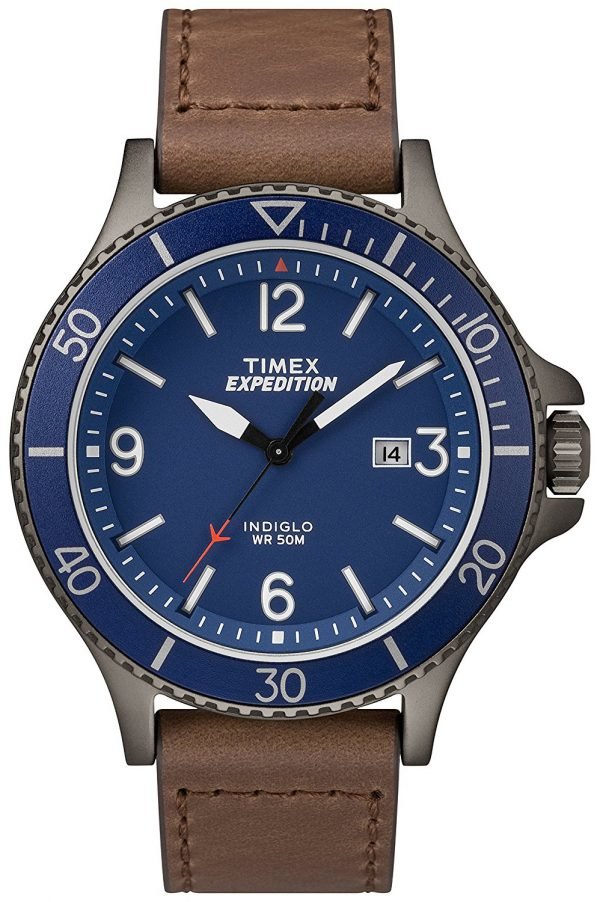 Timex Expedition Tw4b10700 Kello Sininen / Nahka