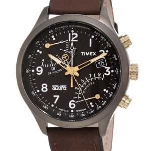 Timex Intelligent T2n931 Kello Musta / Nahka