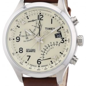 Timex Intelligent T2n932 Kello Samppanja / Nahka