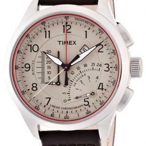 Timex Intelligent T2p275 Kello Beige / Nahka