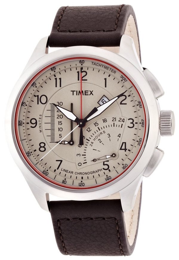 Timex Intelligent T2p275 Kello Beige / Nahka