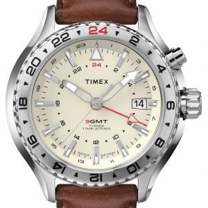 Timex Intelligent T2p426 Kello Beige / Nahka