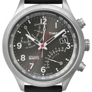 Timex Intelligent T2p509 Kello Harmaa / Nahka