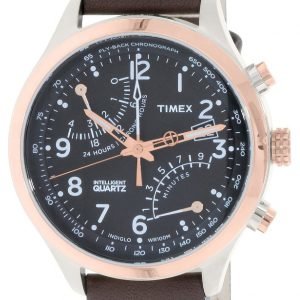 Timex Intelligent Tw2p73400dh Kello Musta / Nahka