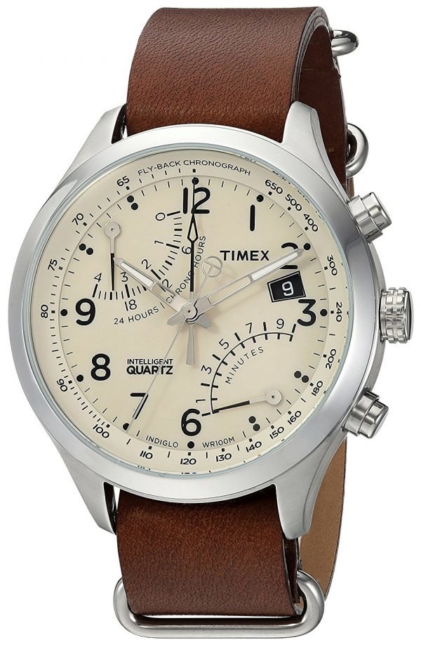 Timex Intelligent Tw2r55100 Kello Kerma / Nahka