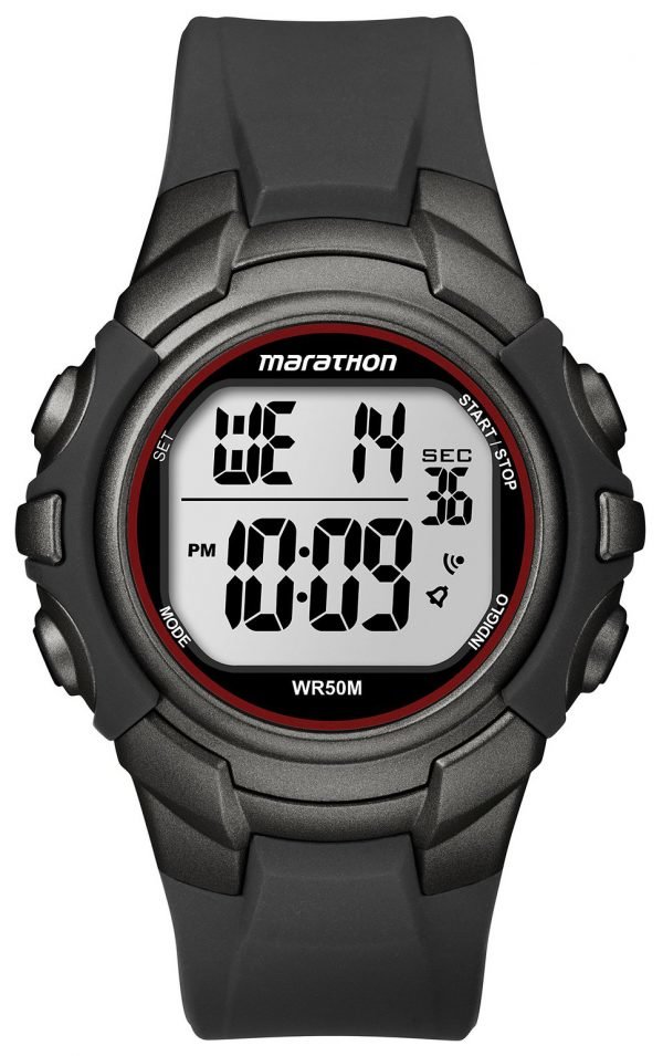 Timex Marathon T5k642 Kello Lcd / Kumi