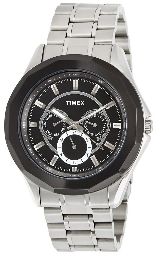 Timex Sports Ti000p60300 Kello Musta / Teräs