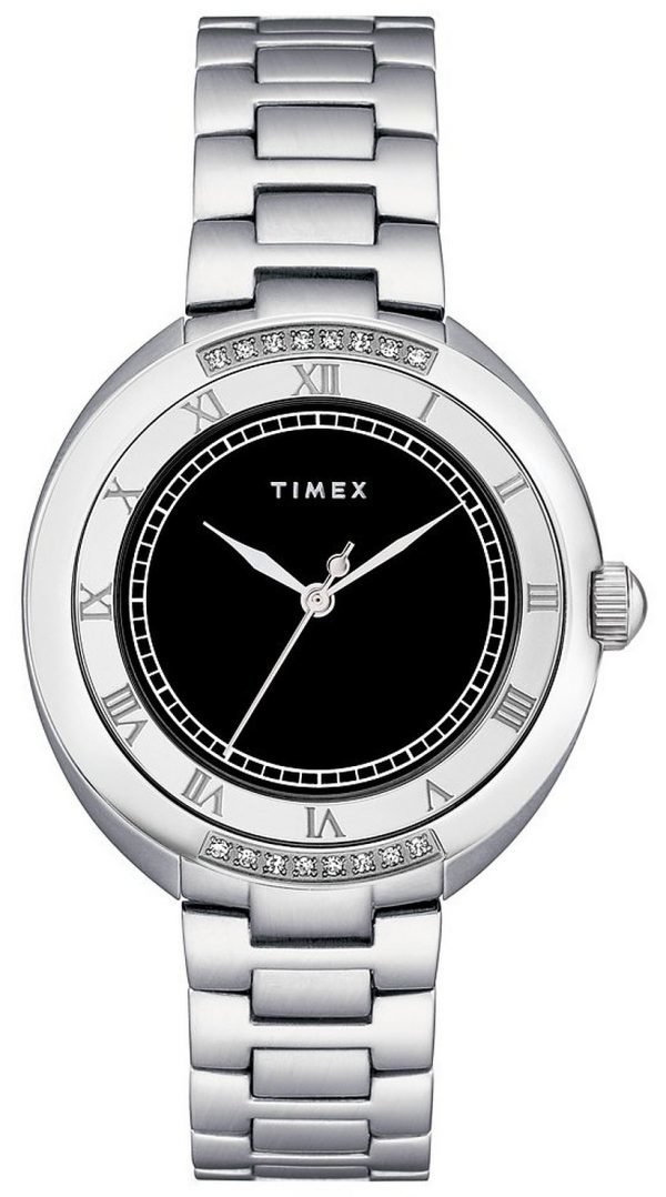 Timex T2m595 Kello Musta / Teräs