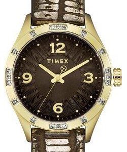 Timex T2m599 Kello Ruskea / Nahka