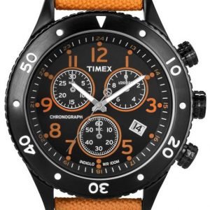 Timex T2n085 Kello Musta / Tekstiili