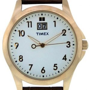 Timex T2n2489j Kello Valkoinen / Nahka