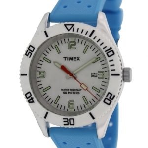 Timex T2n555 Kello Valkoinen / Kumi