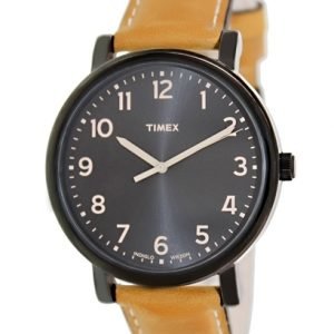 Timex T2n677 Kello Musta / Nahka