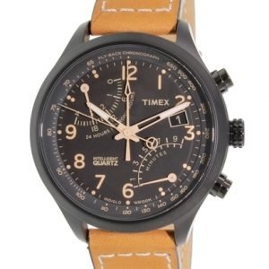 Timex T2n700 Kello Musta / Nahka